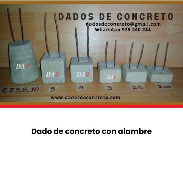 Imagen del producto DADO DE CONCRETO